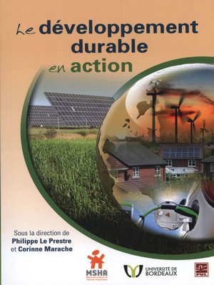 cover image of Le développement durable en action